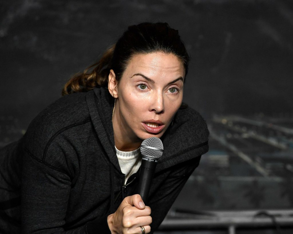 Comedian Whitney Cummings performs during her appearance at The Ice House Comedy Club 