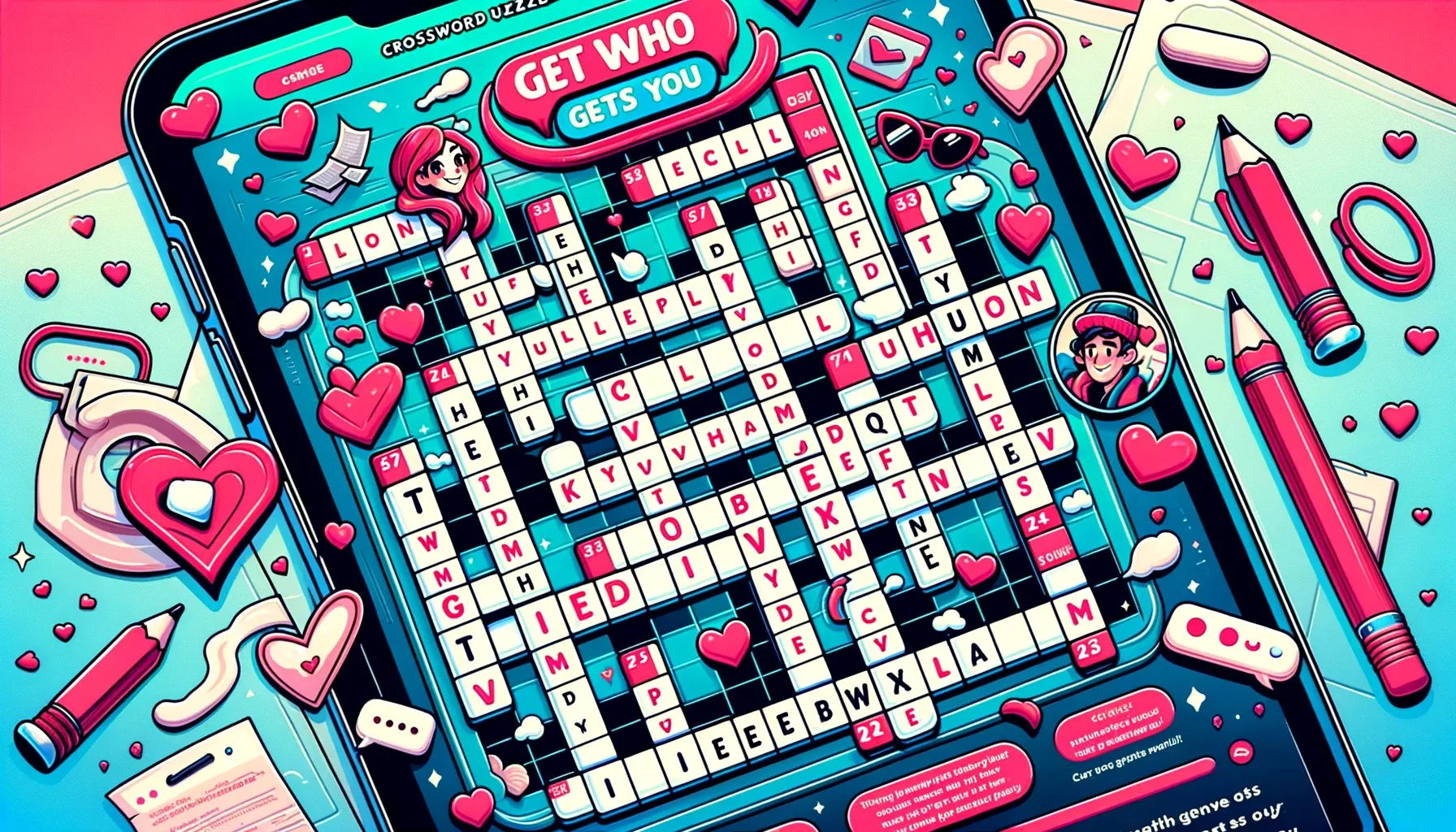 Get Who Gets You Dating Site Crossword Puzzle Game