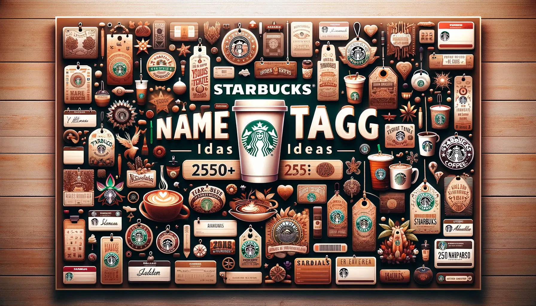 250+ Starbucks Name Tag Ideas to inspire the Customers