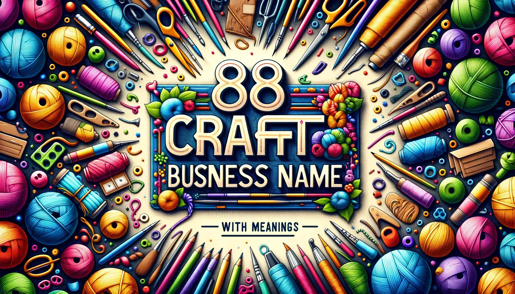 88 Craft Business Name Ideas with Meanings